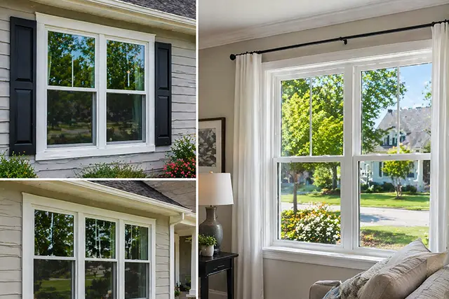 Replacement windows installed in residential home improving energy efficiency in Cincinnati Ohio